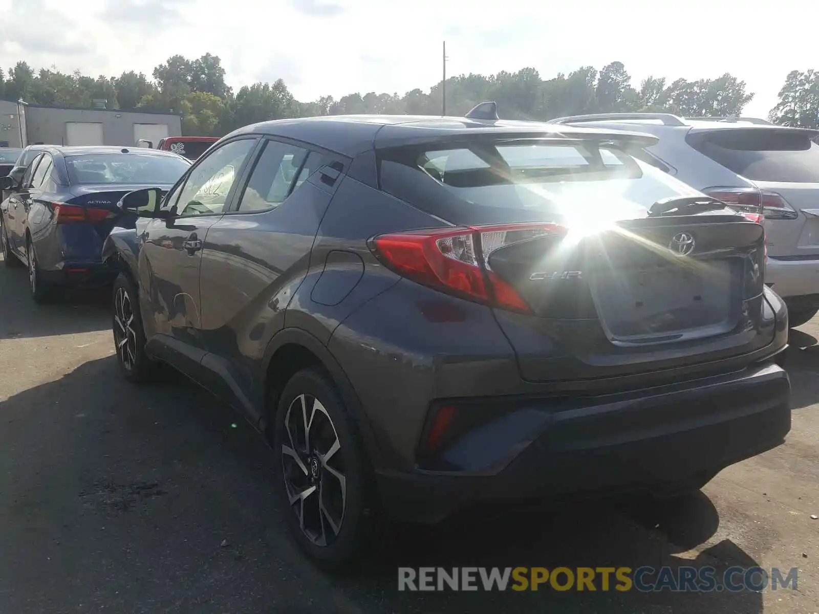 3 Photograph of a damaged car JTNKHMBX4K1042179 TOYOTA C-HR 2019