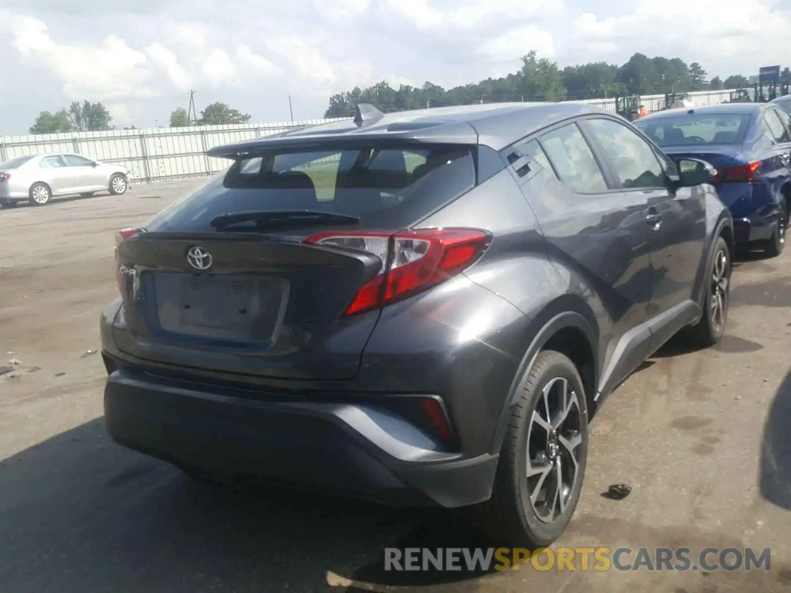 4 Photograph of a damaged car JTNKHMBX4K1042179 TOYOTA C-HR 2019