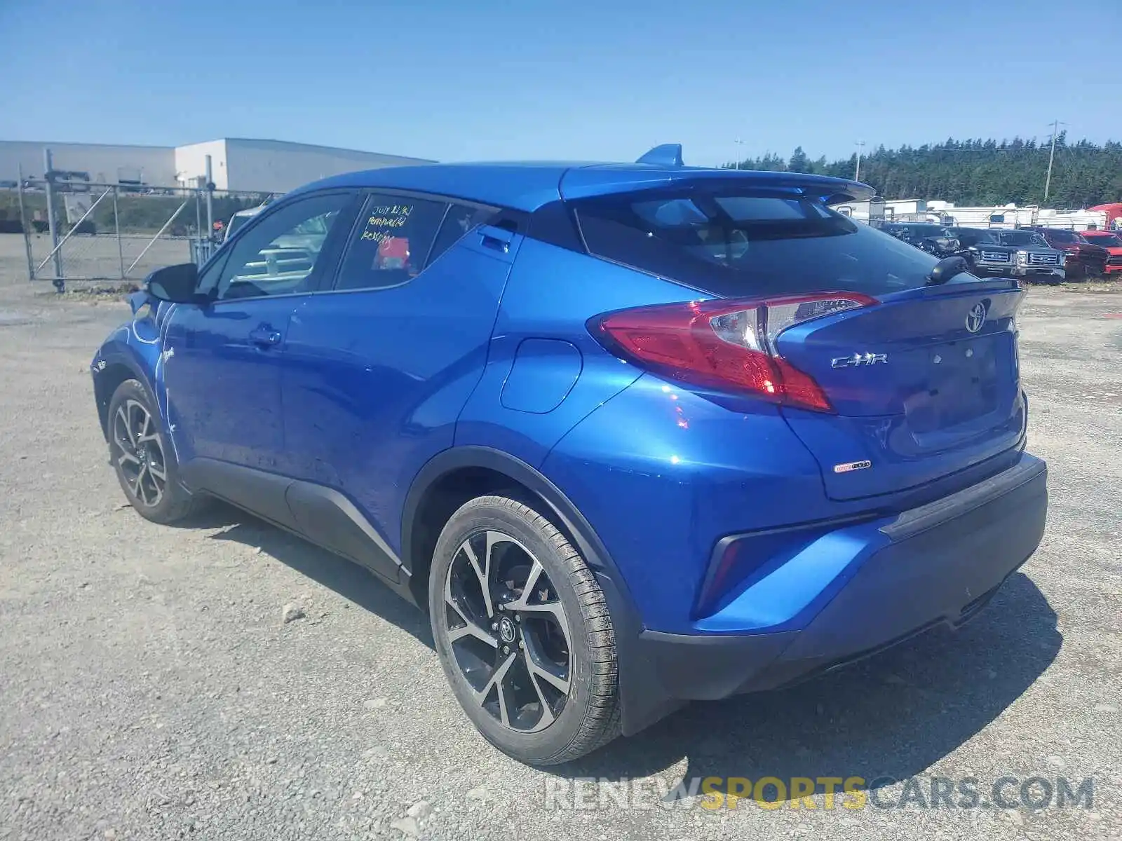 3 Photograph of a damaged car JTNKHMBX4K1042232 TOYOTA C-HR 2019