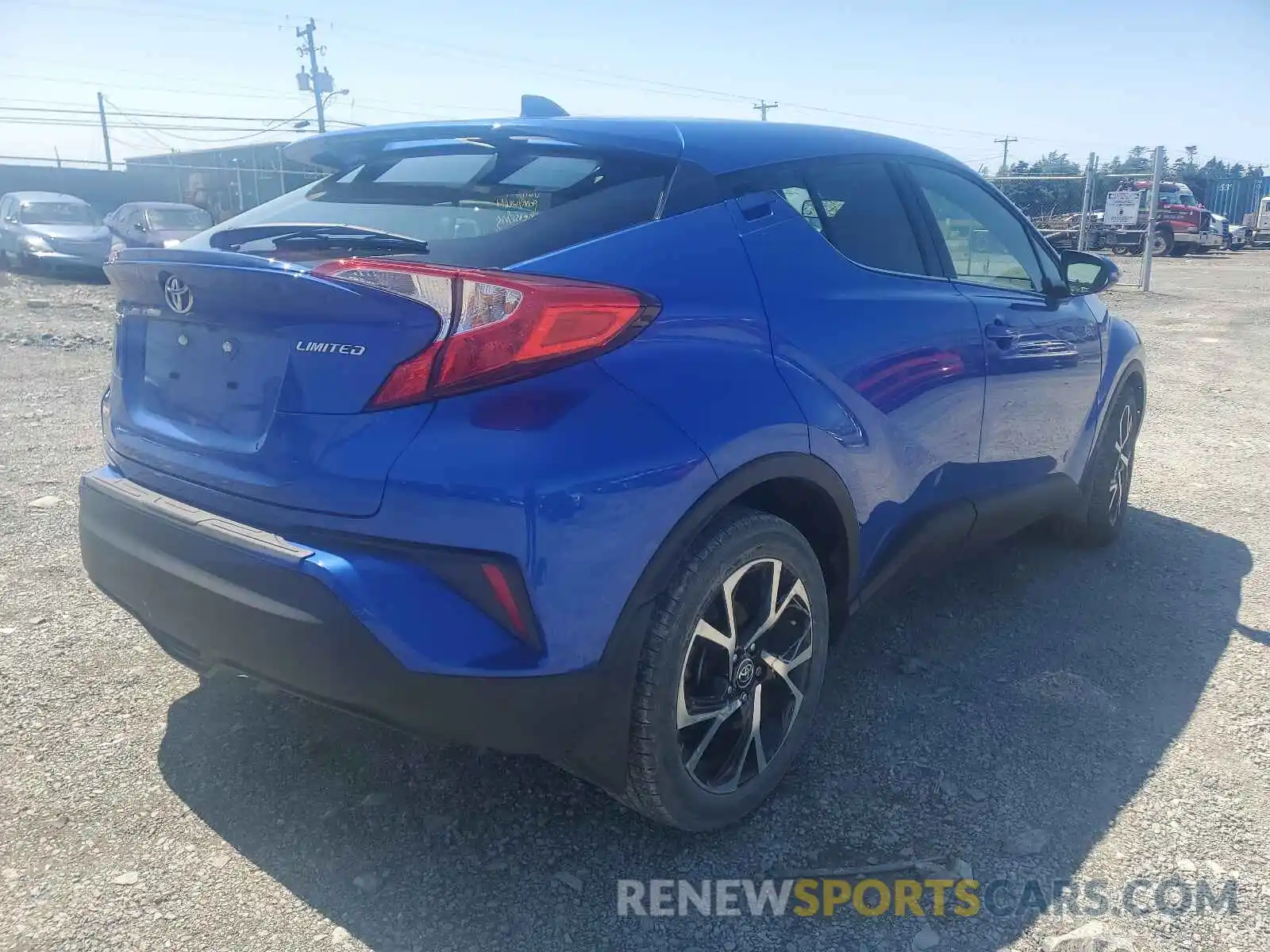 4 Photograph of a damaged car JTNKHMBX4K1042232 TOYOTA C-HR 2019