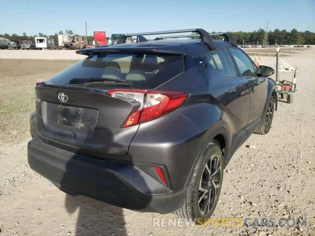 4 Photograph of a damaged car JTNKHMBX4K1044966 TOYOTA C-HR 2019