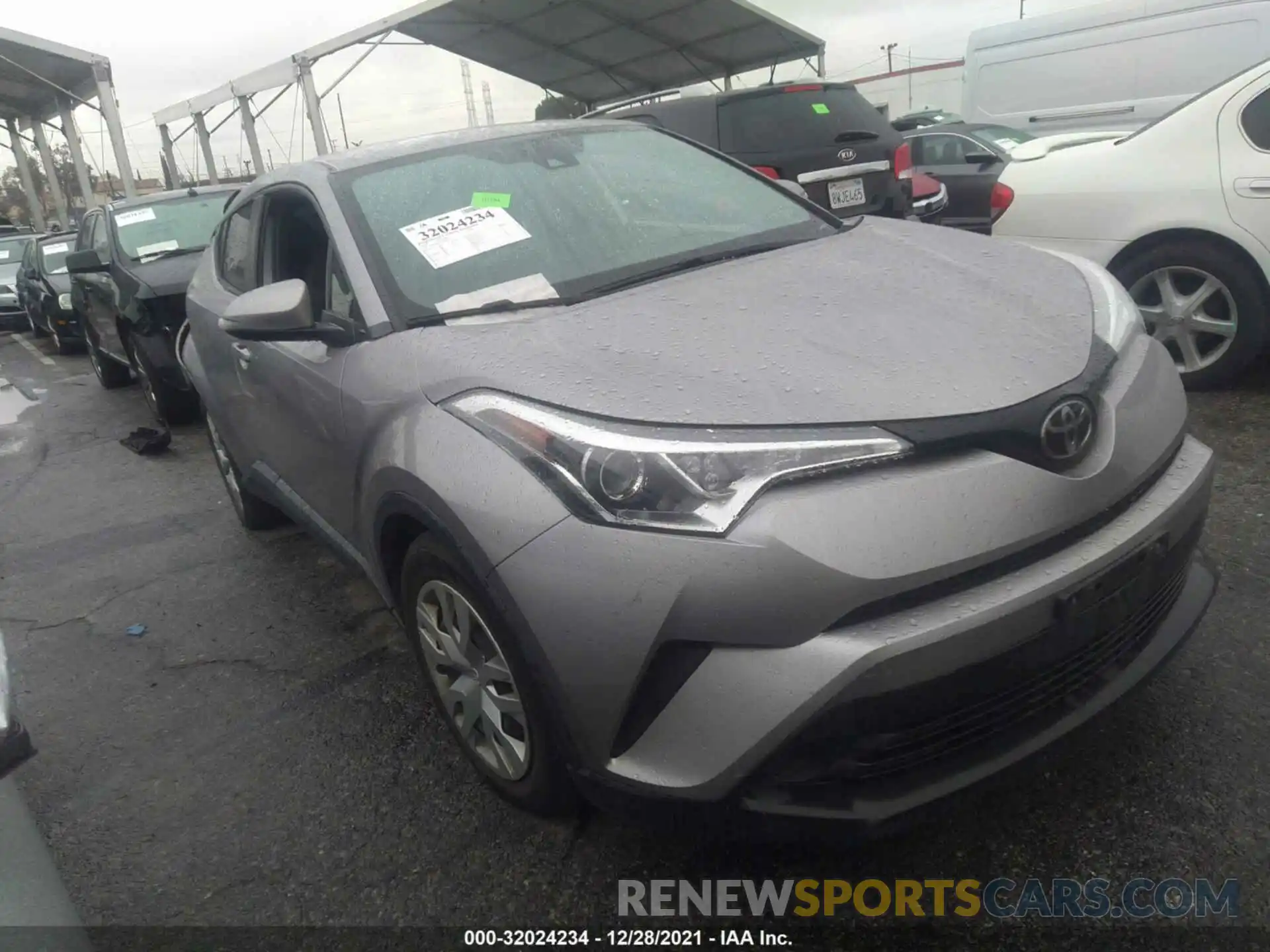 1 Photograph of a damaged car JTNKHMBX4K1045163 TOYOTA C-HR 2019