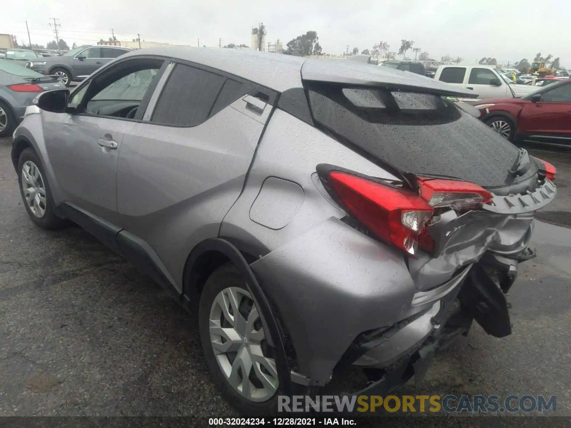 3 Photograph of a damaged car JTNKHMBX4K1045163 TOYOTA C-HR 2019