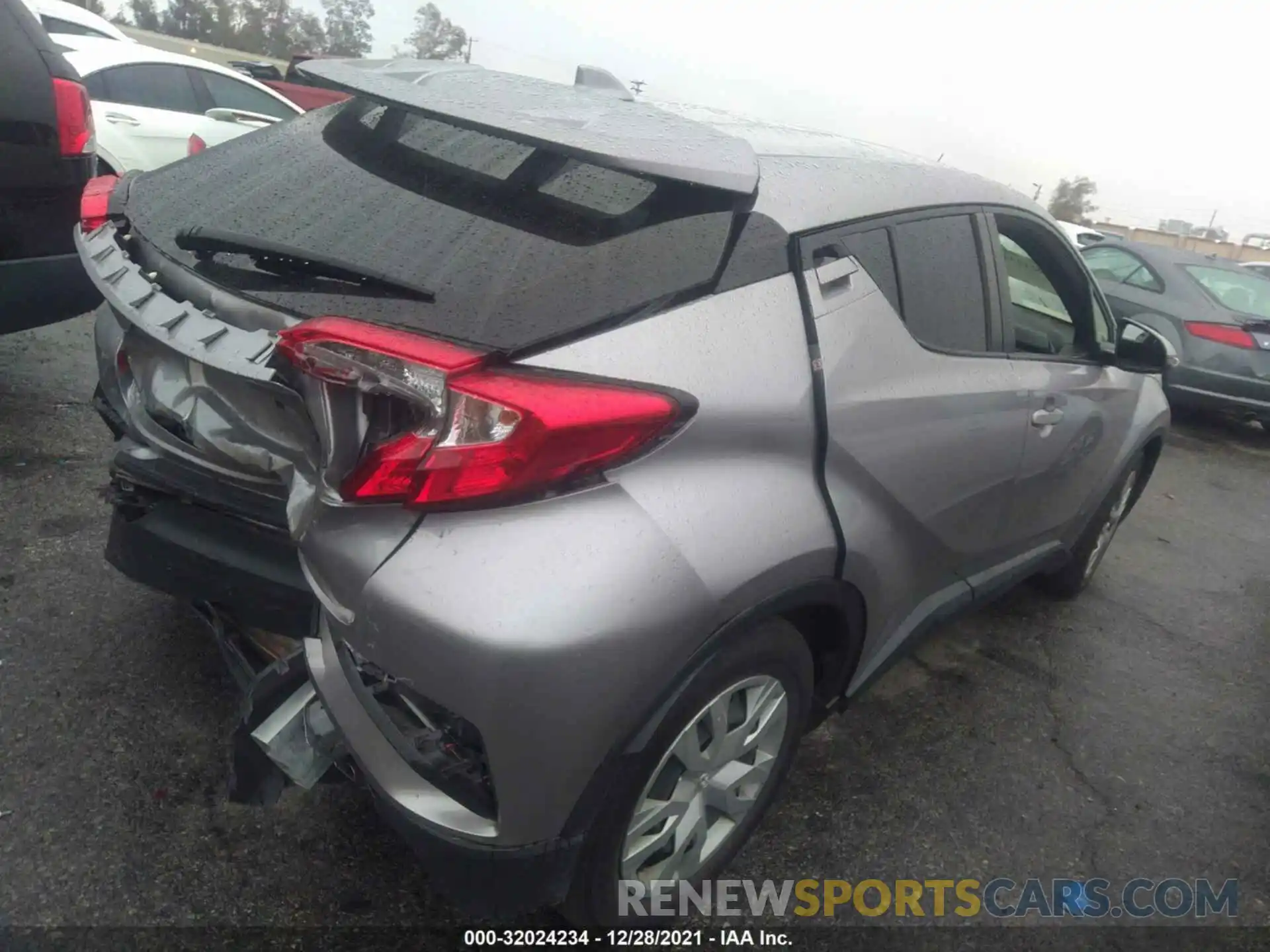 4 Photograph of a damaged car JTNKHMBX4K1045163 TOYOTA C-HR 2019