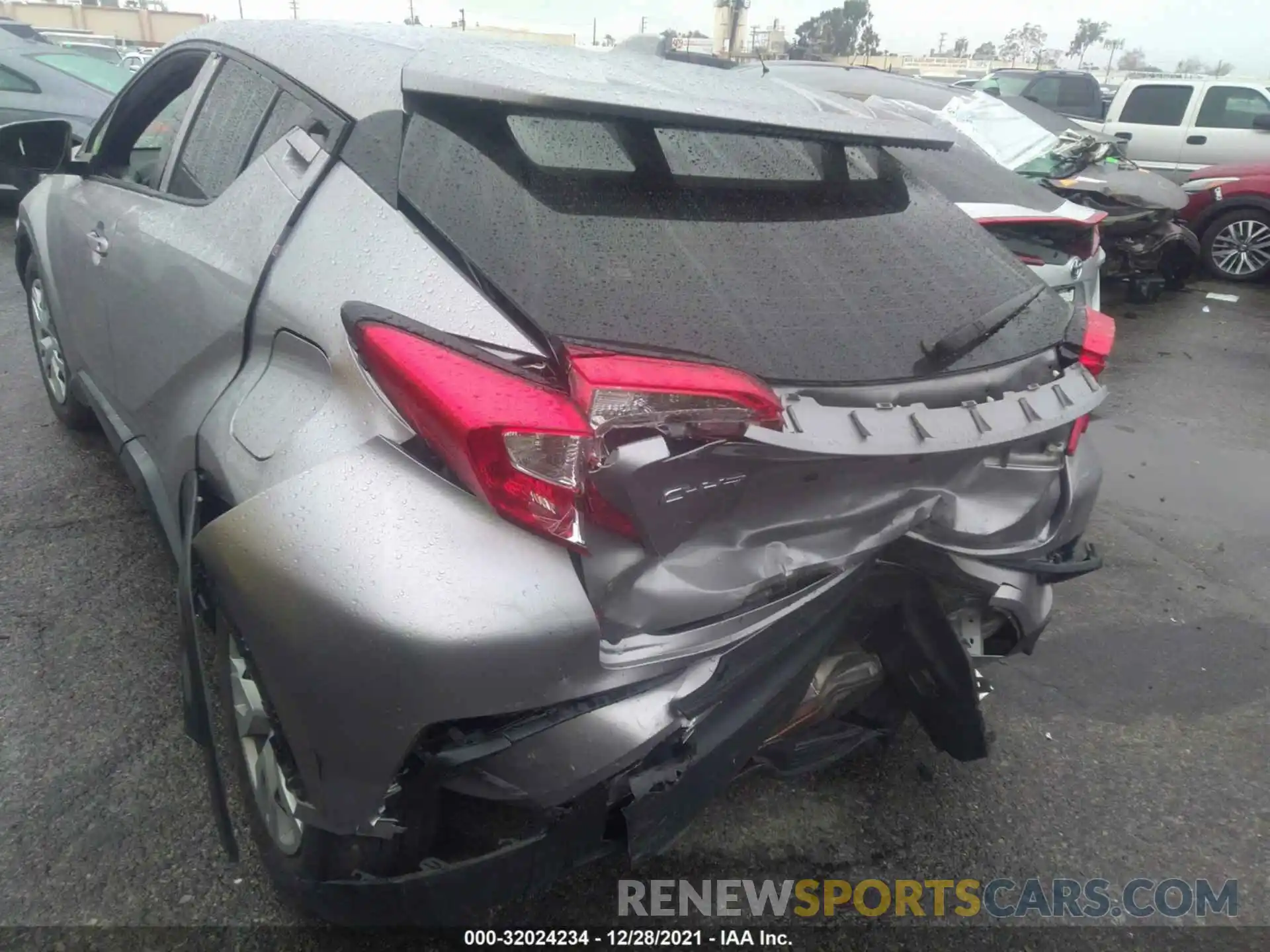 6 Photograph of a damaged car JTNKHMBX4K1045163 TOYOTA C-HR 2019