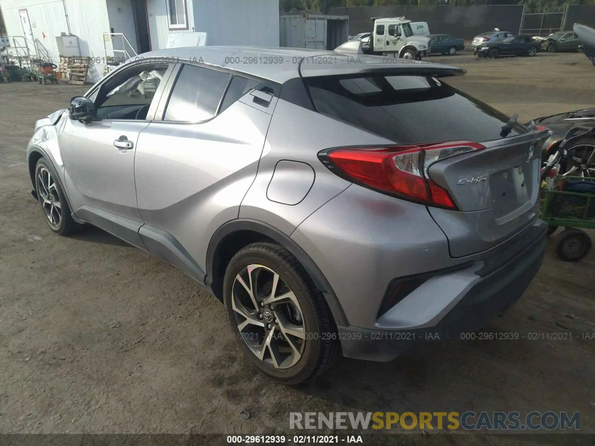 3 Photograph of a damaged car JTNKHMBX4K1046197 TOYOTA C-HR 2019