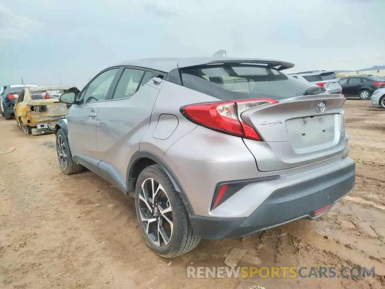 3 Photograph of a damaged car JTNKHMBX4K1046975 TOYOTA C-HR 2019