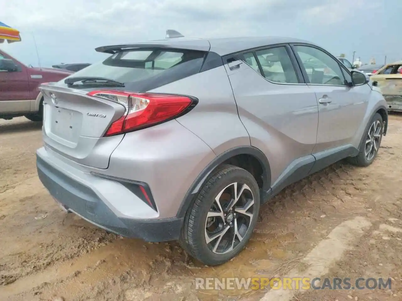 4 Photograph of a damaged car JTNKHMBX4K1046975 TOYOTA C-HR 2019