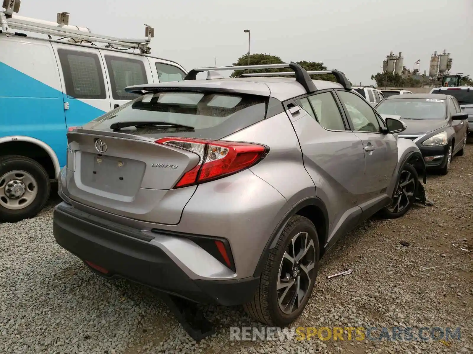 4 Photograph of a damaged car JTNKHMBX4K1047155 TOYOTA C-HR 2019