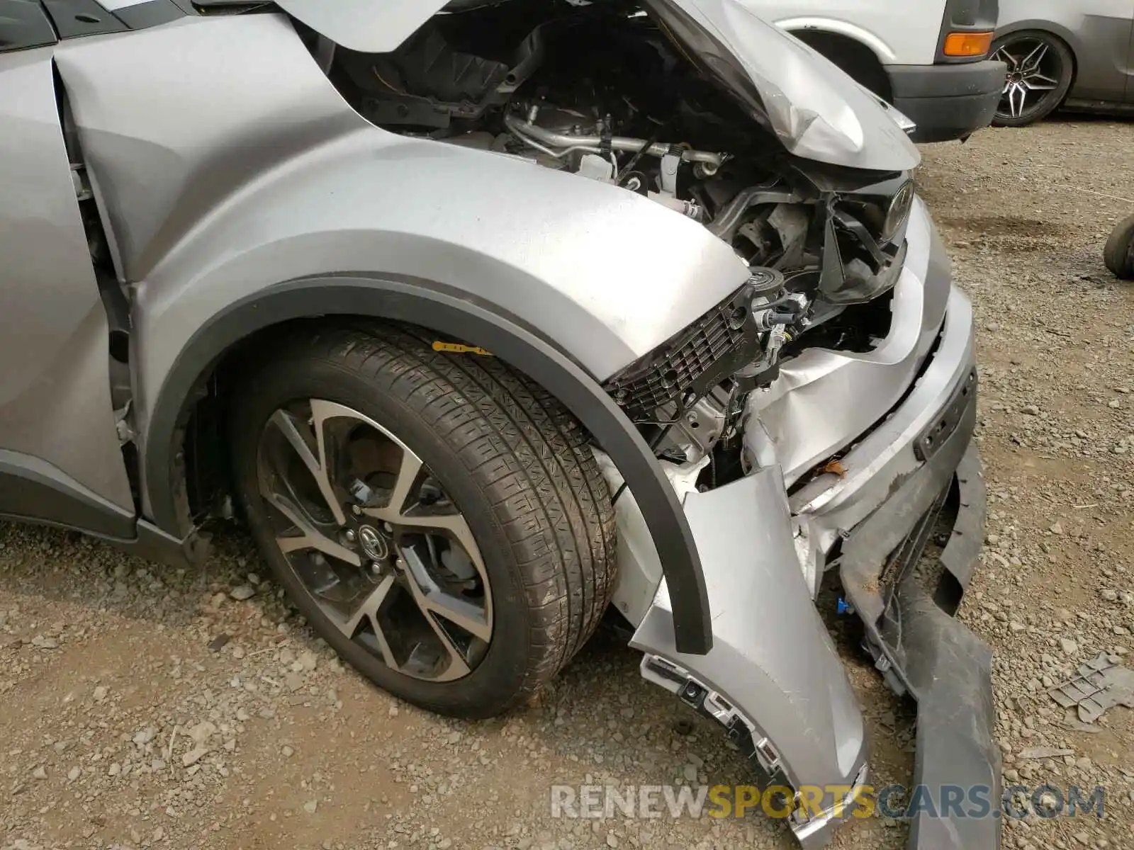 9 Photograph of a damaged car JTNKHMBX4K1047155 TOYOTA C-HR 2019