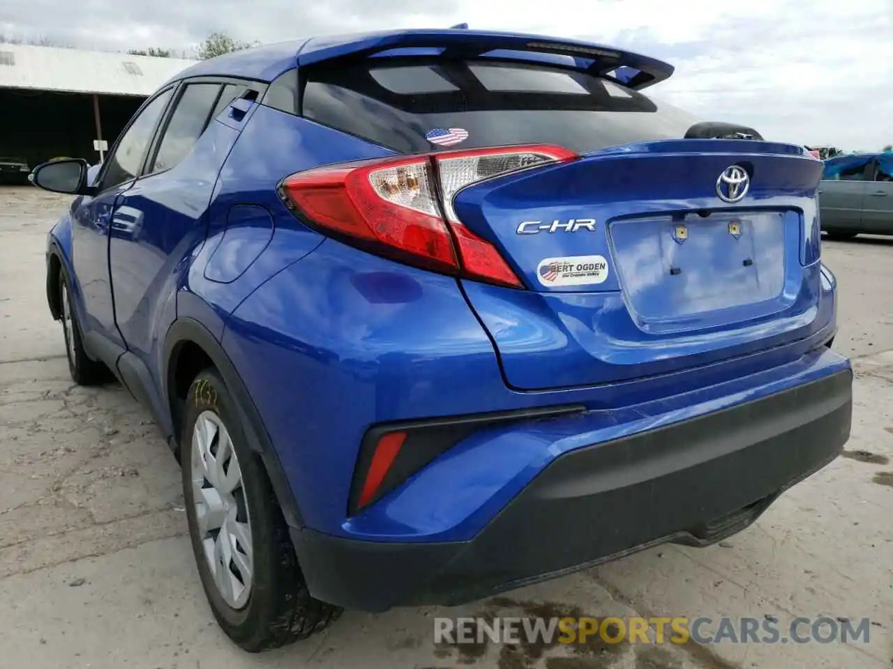 3 Photograph of a damaged car JTNKHMBX4K1047169 TOYOTA C-HR 2019