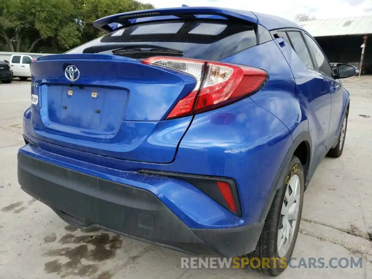 4 Photograph of a damaged car JTNKHMBX4K1047169 TOYOTA C-HR 2019