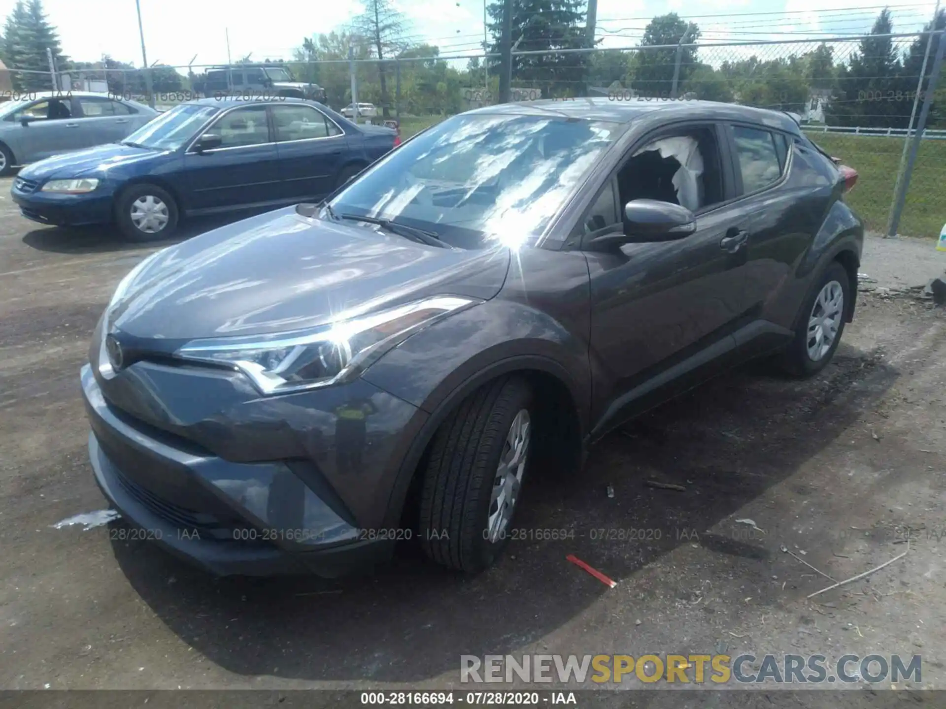 2 Photograph of a damaged car JTNKHMBX4K1047723 TOYOTA C-HR 2019