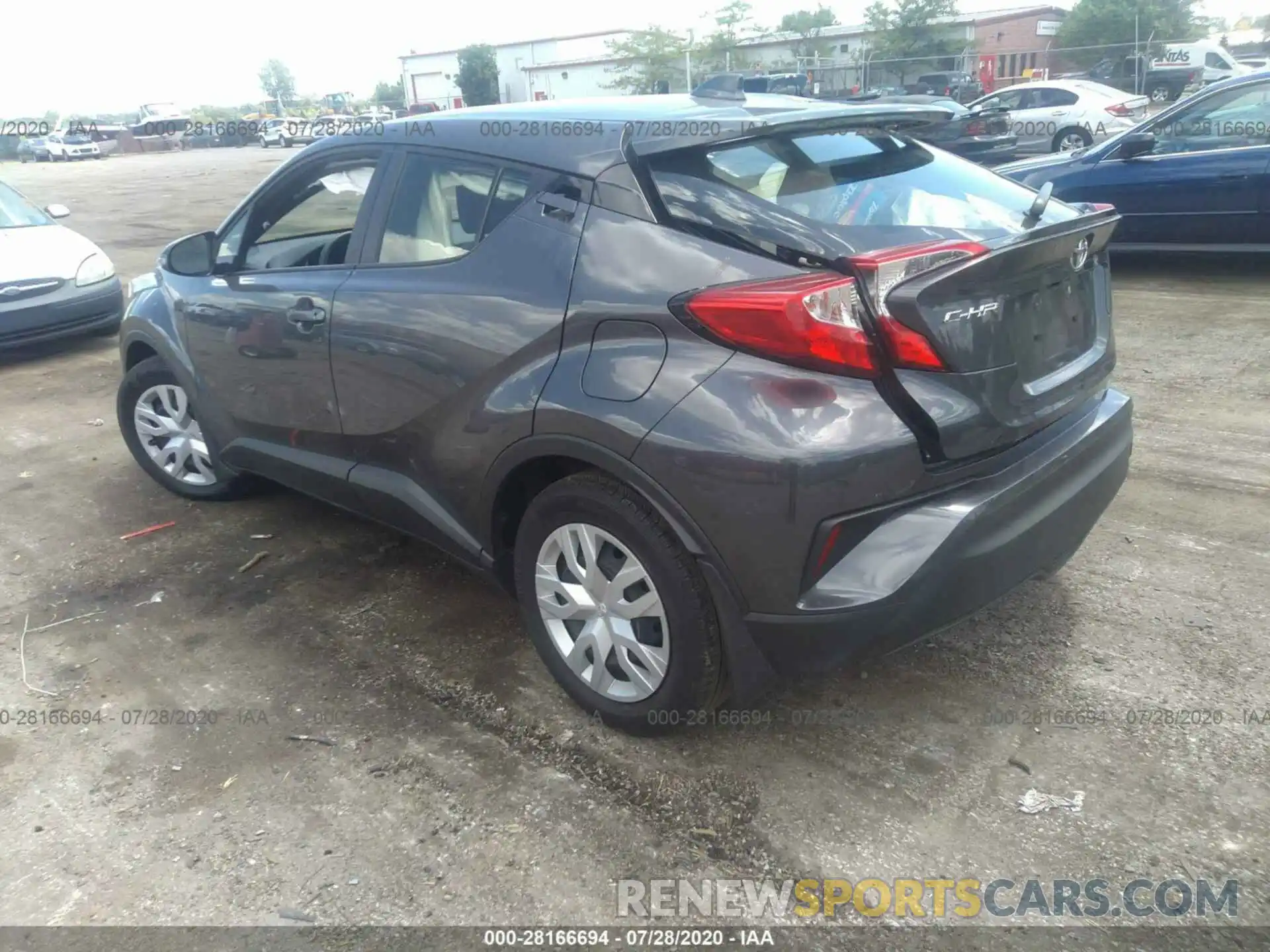 3 Photograph of a damaged car JTNKHMBX4K1047723 TOYOTA C-HR 2019