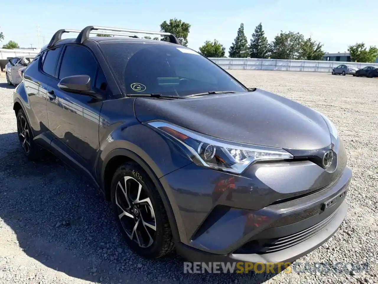 1 Photograph of a damaged car JTNKHMBX4K1048368 TOYOTA C-HR 2019