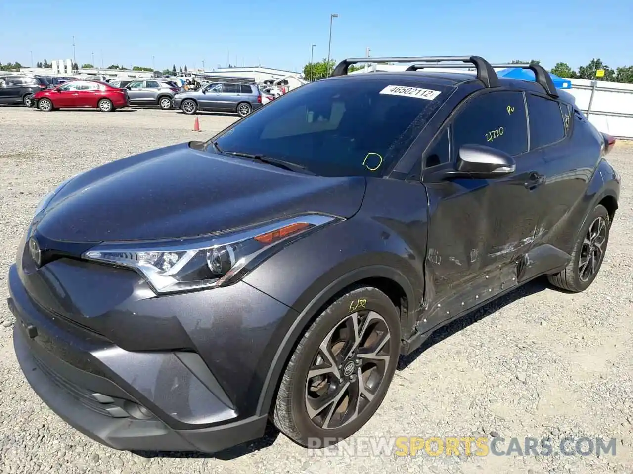 9 Photograph of a damaged car JTNKHMBX4K1048368 TOYOTA C-HR 2019