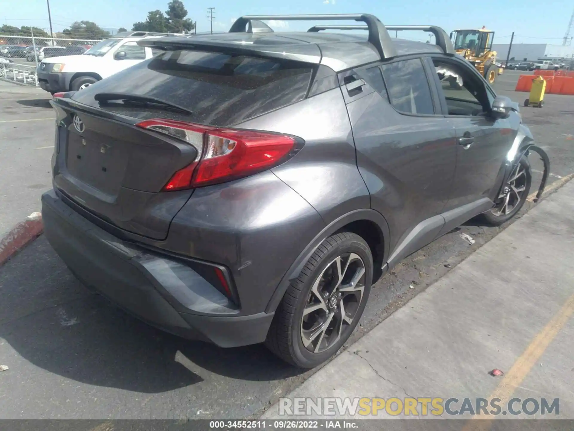 4 Photograph of a damaged car JTNKHMBX4K1048595 TOYOTA C-HR 2019