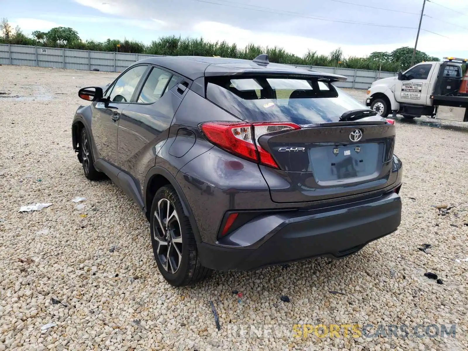 3 Photograph of a damaged car JTNKHMBX4K1048659 TOYOTA C-HR 2019