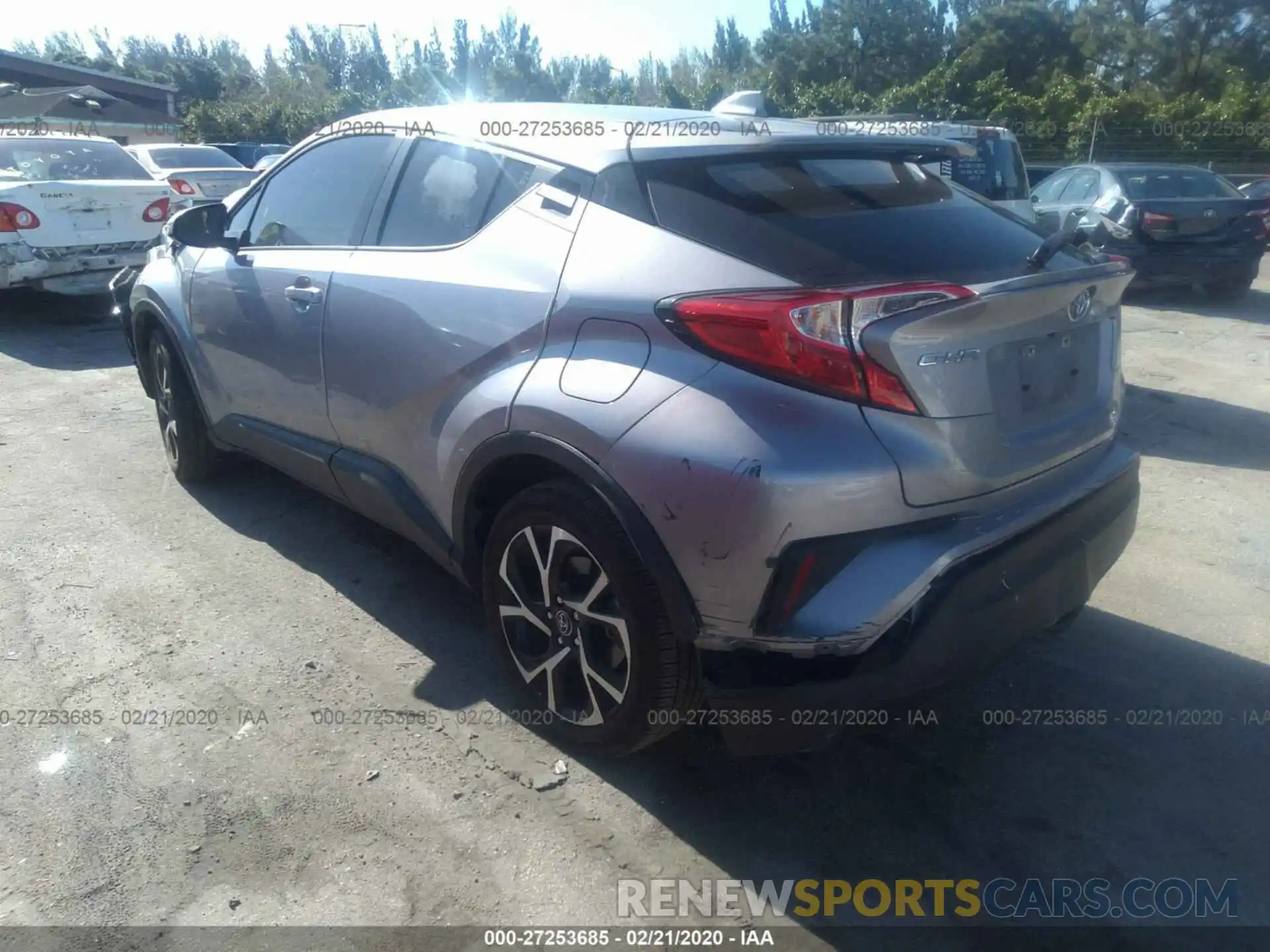 3 Photograph of a damaged car JTNKHMBX4K1050024 TOYOTA C-HR 2019