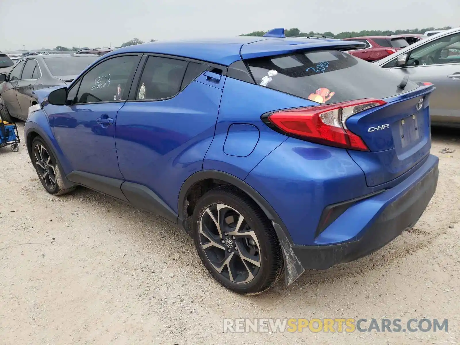 3 Photograph of a damaged car JTNKHMBX4K1051769 TOYOTA C-HR 2019