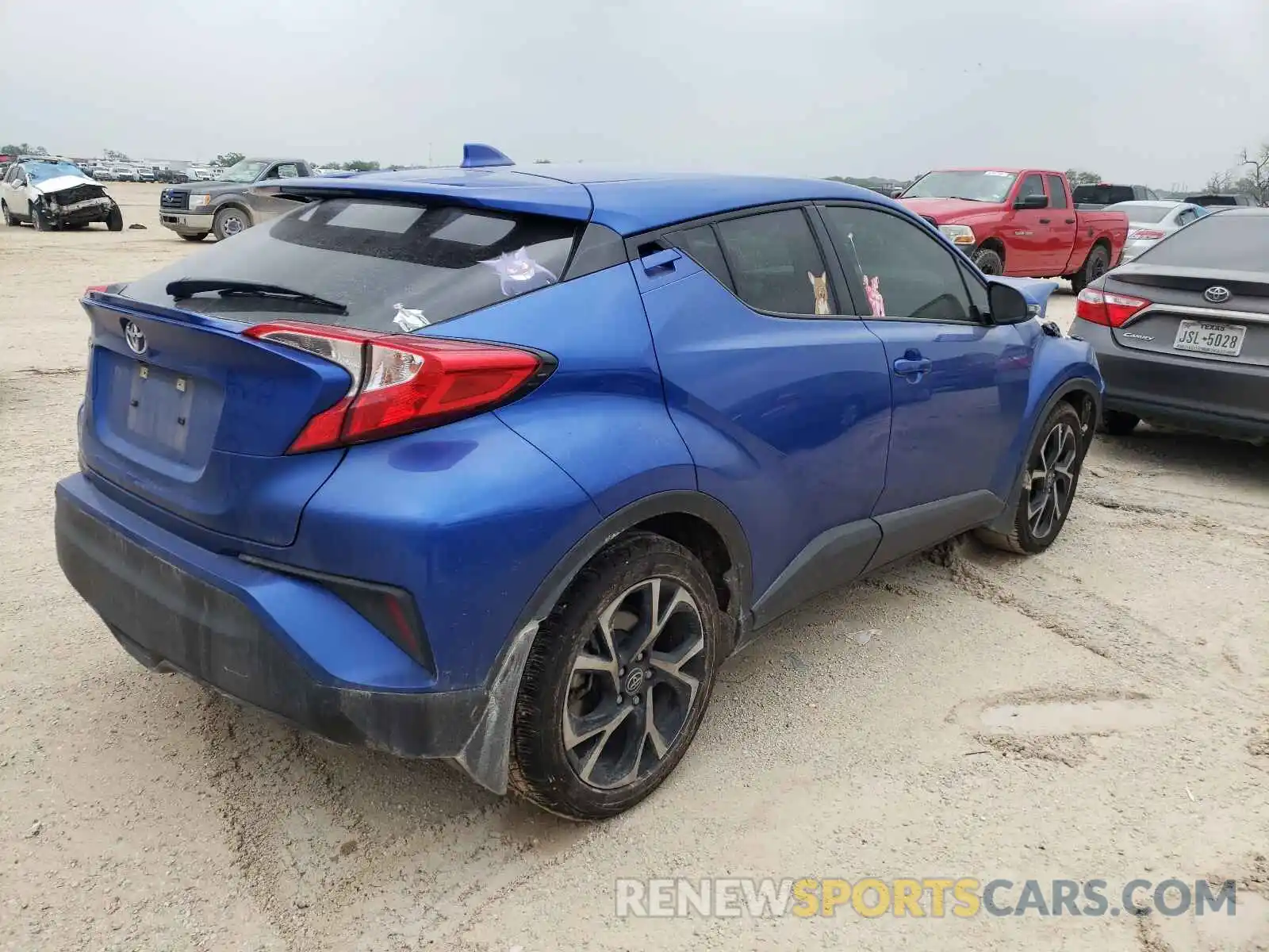 4 Photograph of a damaged car JTNKHMBX4K1051769 TOYOTA C-HR 2019