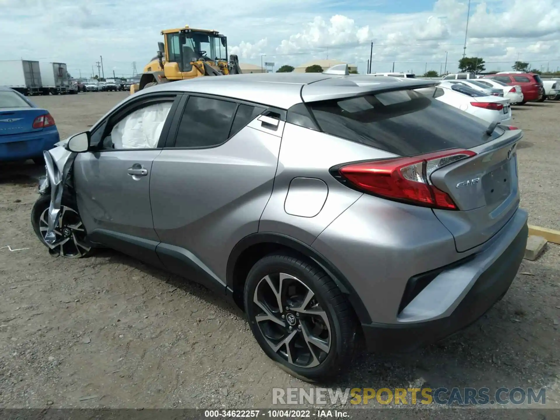 3 Photograph of a damaged car JTNKHMBX4K1052579 TOYOTA C-HR 2019