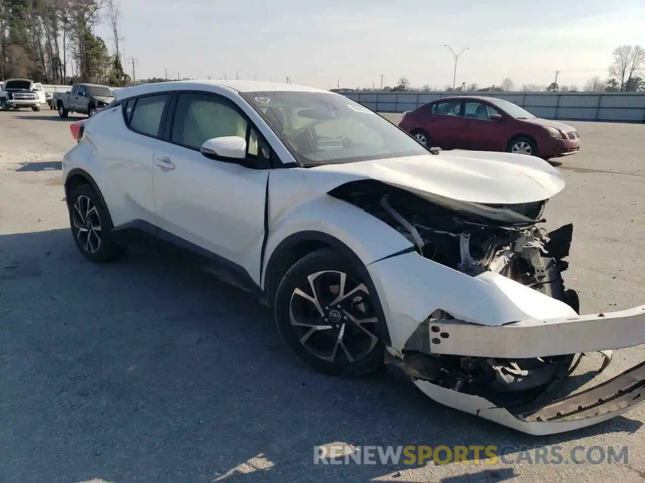 4 Photograph of a damaged car JTNKHMBX4K1055319 TOYOTA C-HR 2019