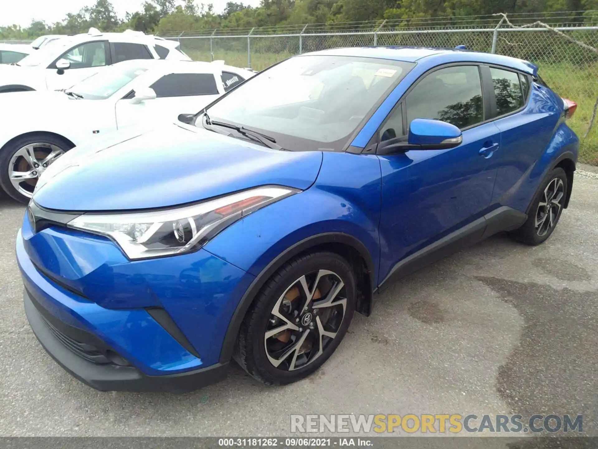 2 Photograph of a damaged car JTNKHMBX4K1058530 TOYOTA C-HR 2019