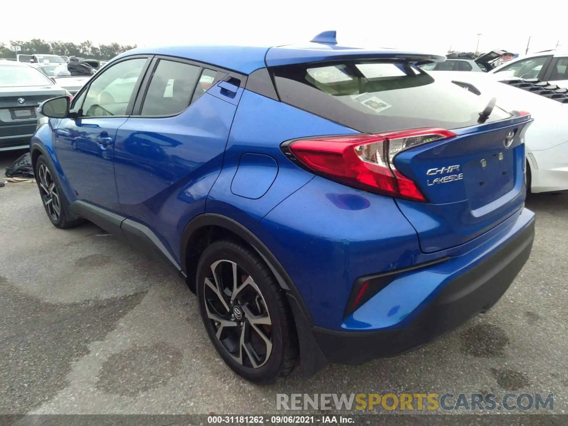 3 Photograph of a damaged car JTNKHMBX4K1058530 TOYOTA C-HR 2019