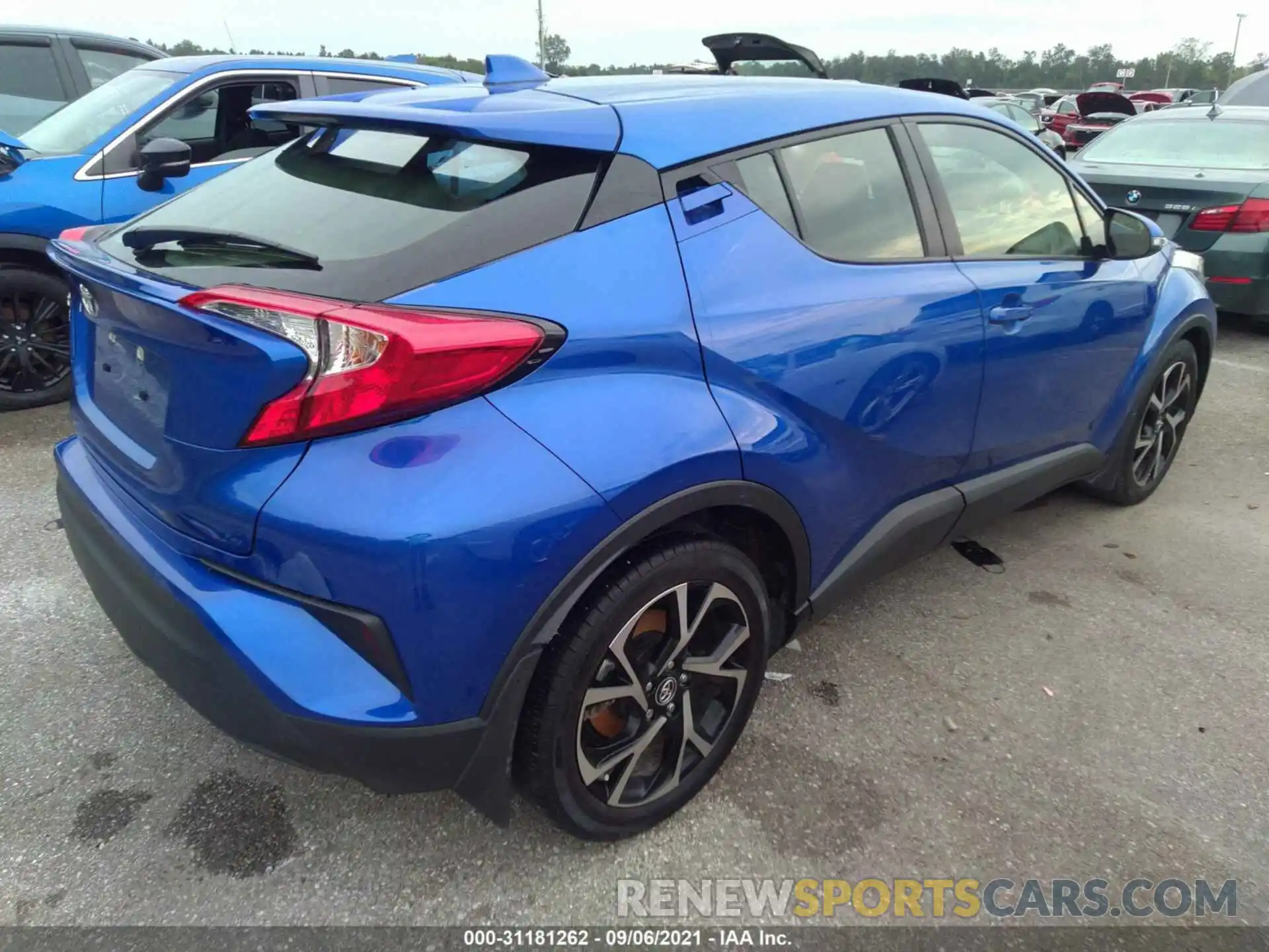 4 Photograph of a damaged car JTNKHMBX4K1058530 TOYOTA C-HR 2019