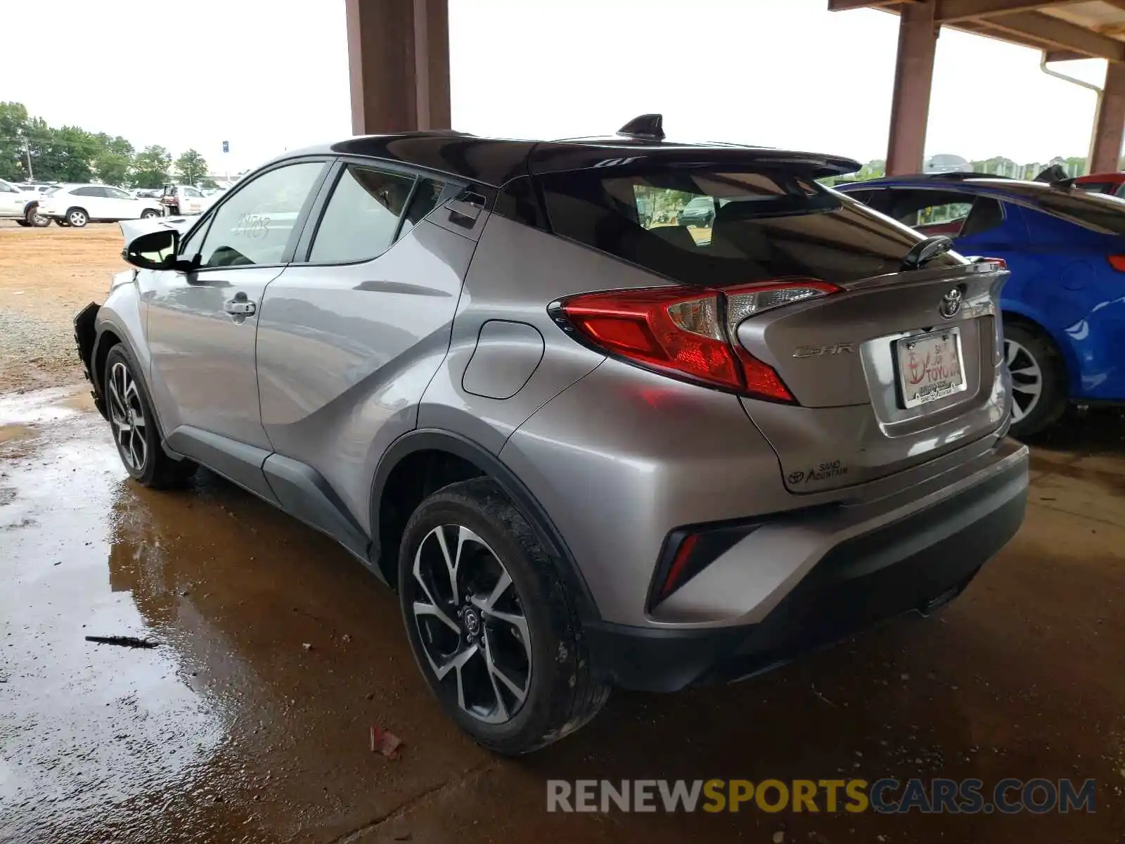 3 Photograph of a damaged car JTNKHMBX4K1059063 TOYOTA C-HR 2019