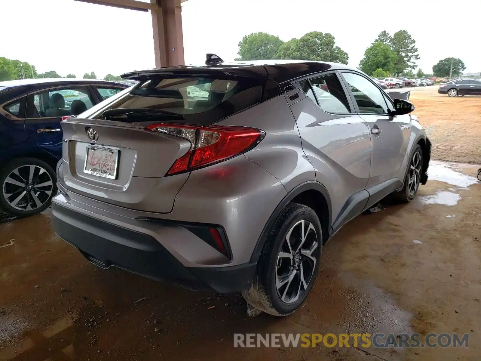 4 Photograph of a damaged car JTNKHMBX4K1059063 TOYOTA C-HR 2019