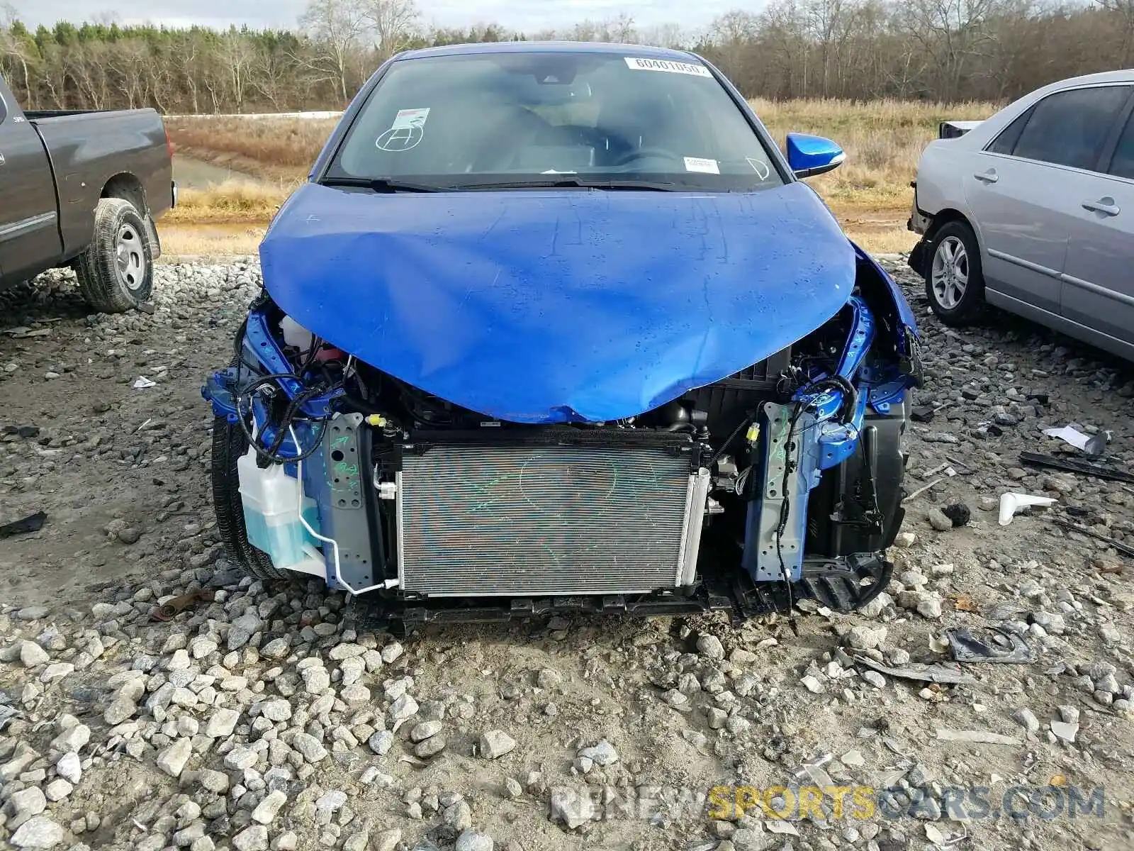 9 Photograph of a damaged car JTNKHMBX4K1060410 TOYOTA C-HR 2019