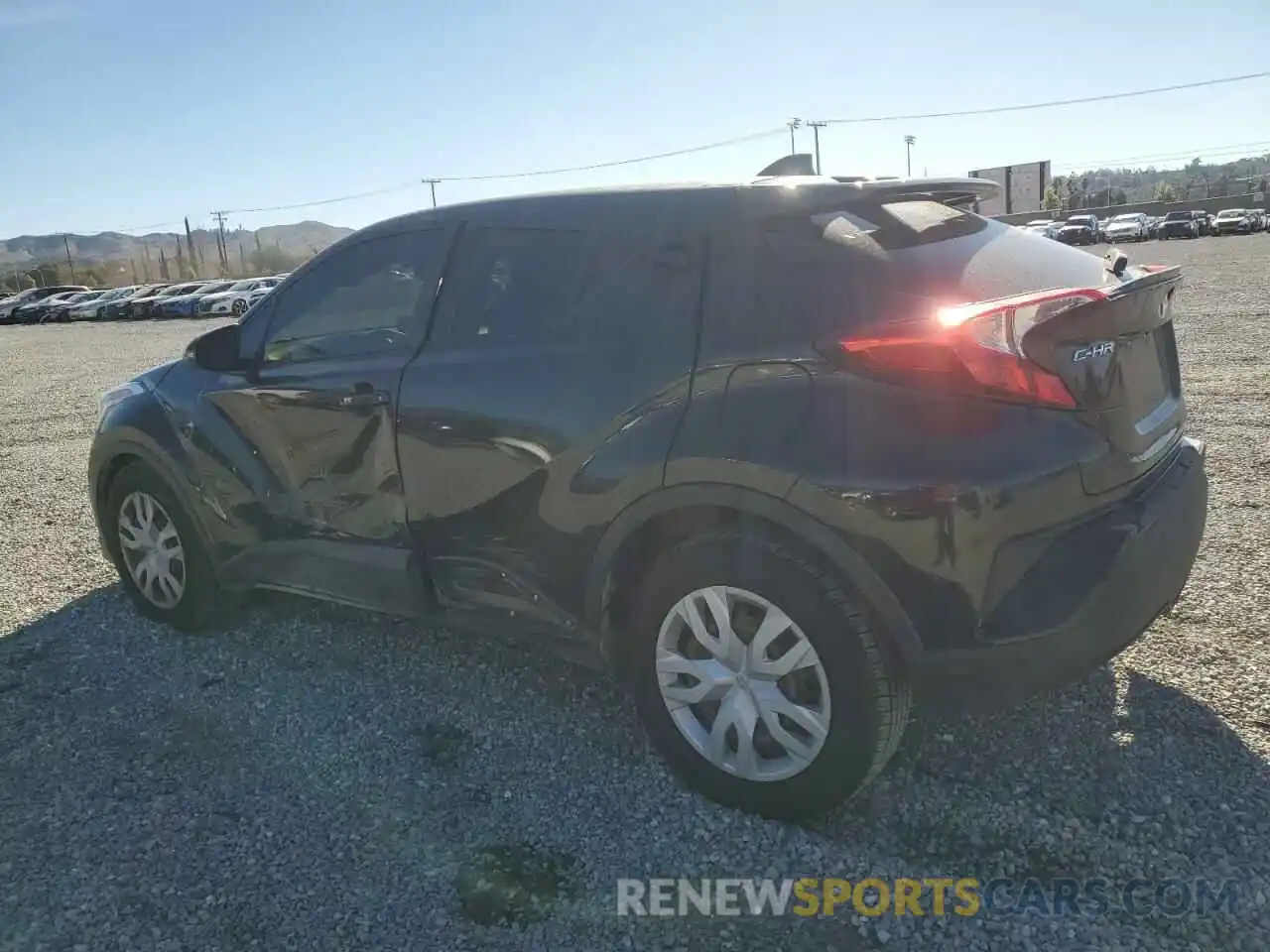 2 Photograph of a damaged car JTNKHMBX4K1060889 TOYOTA C-HR 2019