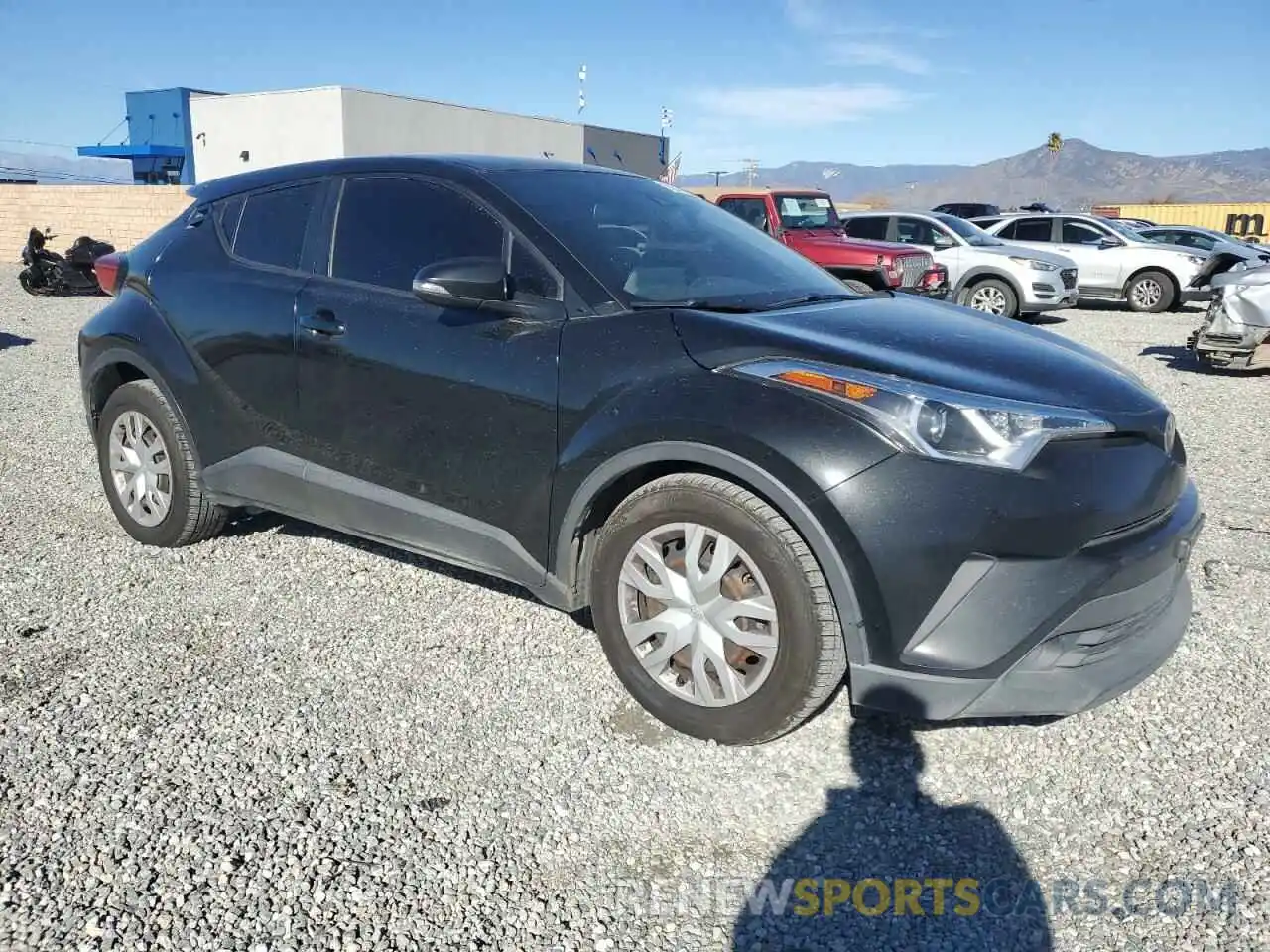 4 Photograph of a damaged car JTNKHMBX4K1060889 TOYOTA C-HR 2019