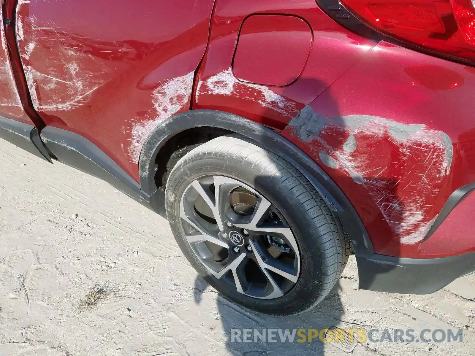 10 Photograph of a damaged car JTNKHMBX4K1062190 TOYOTA C-HR 2019