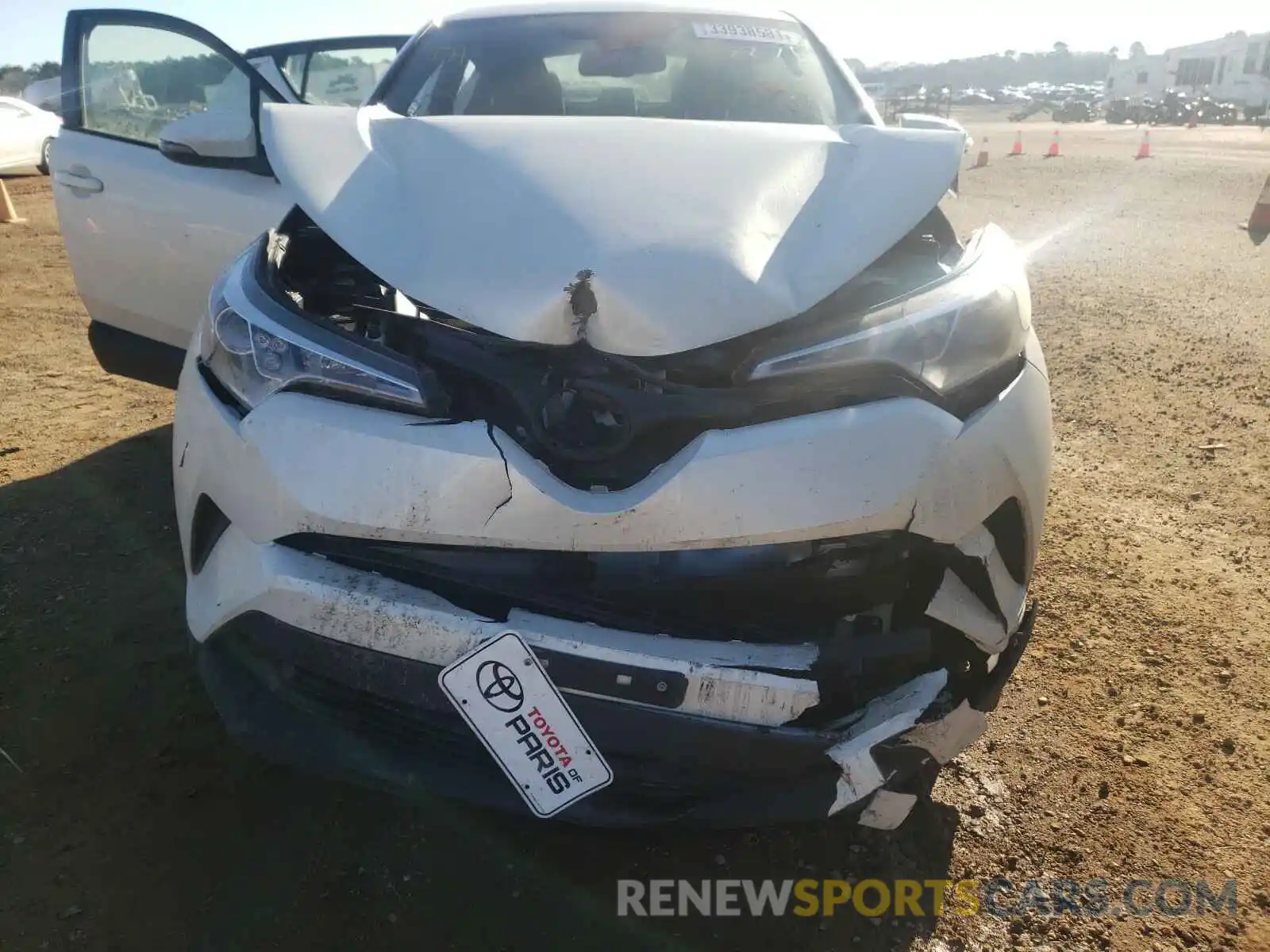 9 Photograph of a damaged car JTNKHMBX4K1062271 TOYOTA C-HR 2019