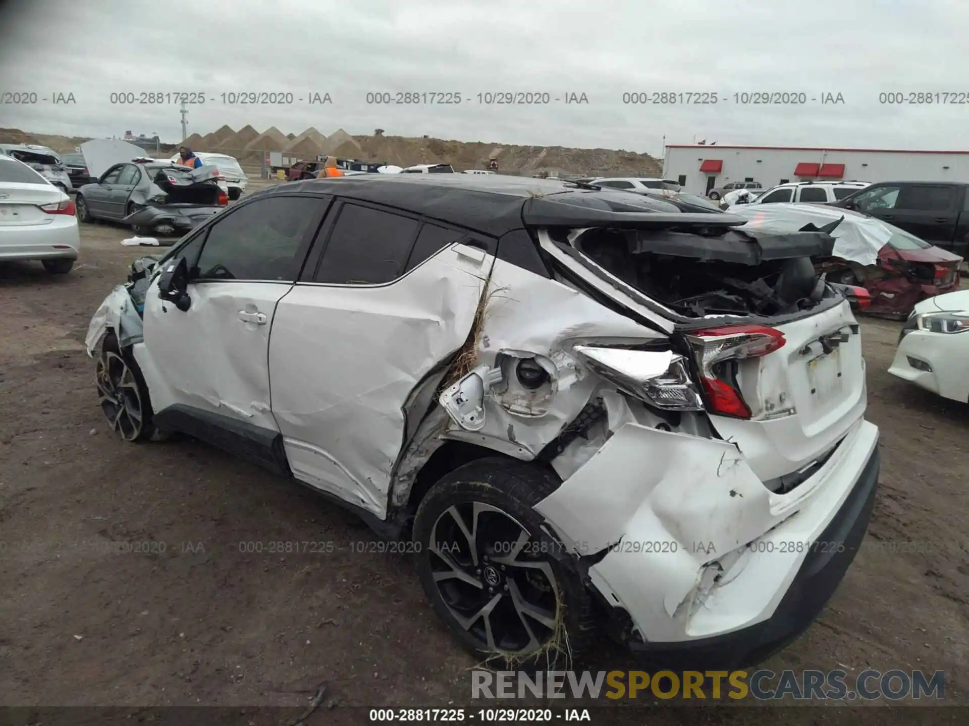 3 Photograph of a damaged car JTNKHMBX5K1012396 TOYOTA C-HR 2019