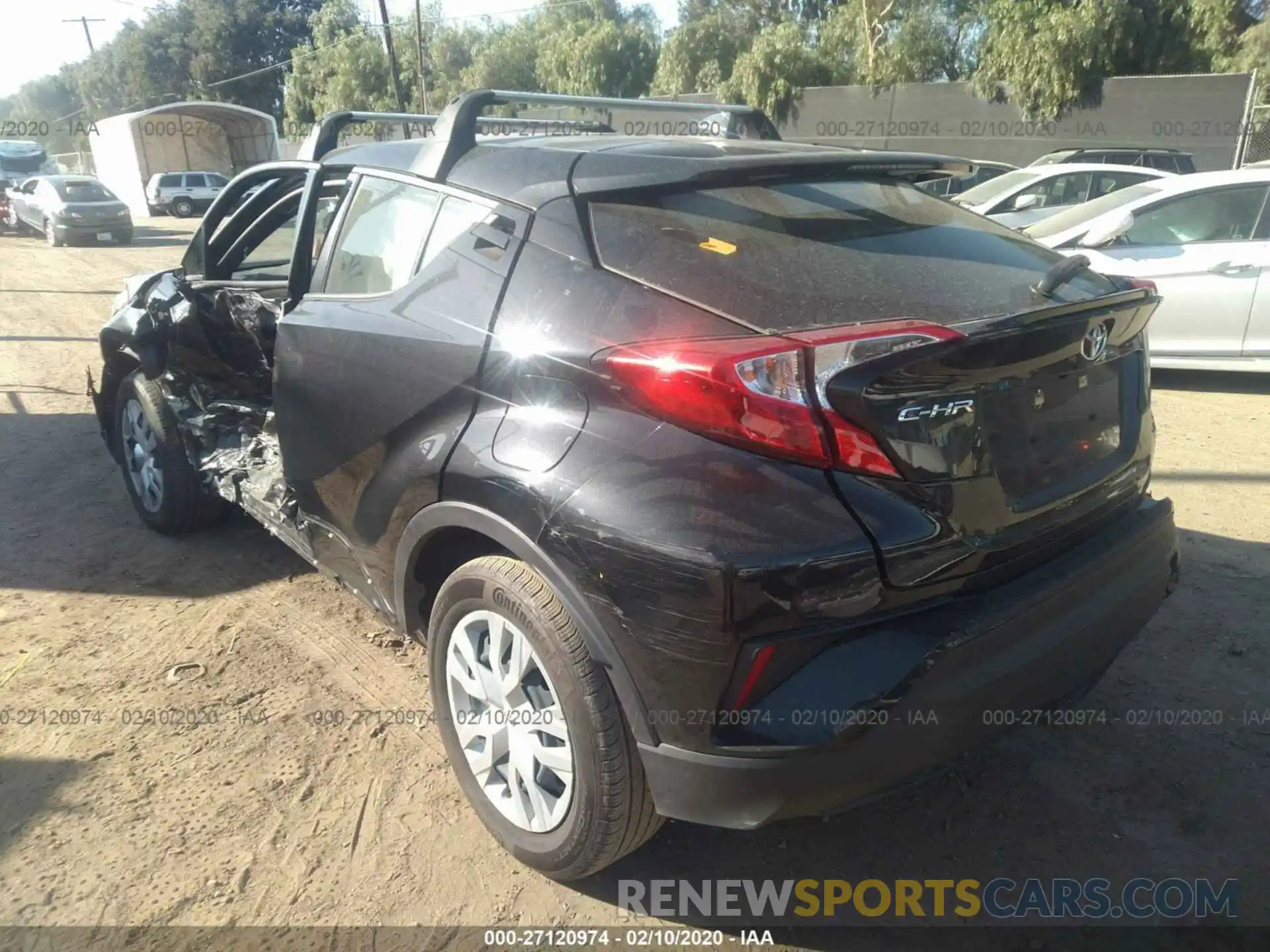 3 Photograph of a damaged car JTNKHMBX5K1013175 TOYOTA C-HR 2019