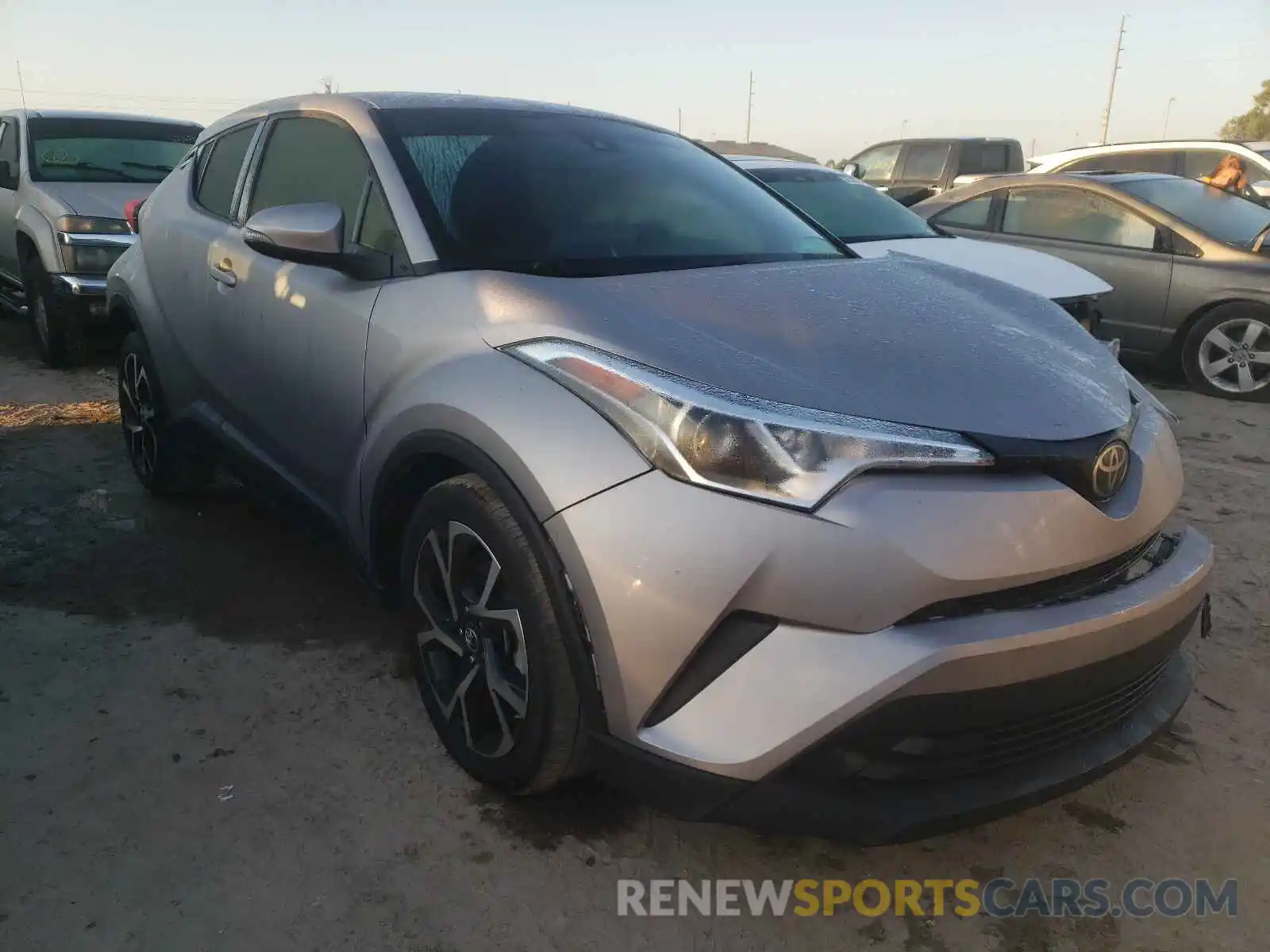 1 Фотография поврежденного автомобиля JTNKHMBX5K1013743 TOYOTA C-HR 2019