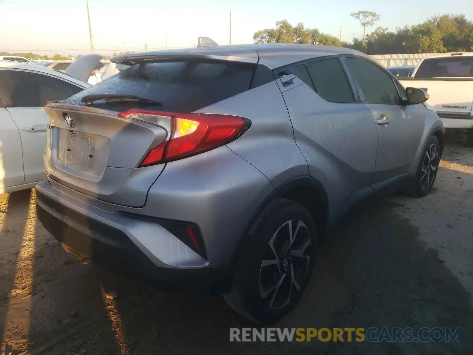 4 Photograph of a damaged car JTNKHMBX5K1013743 TOYOTA C-HR 2019