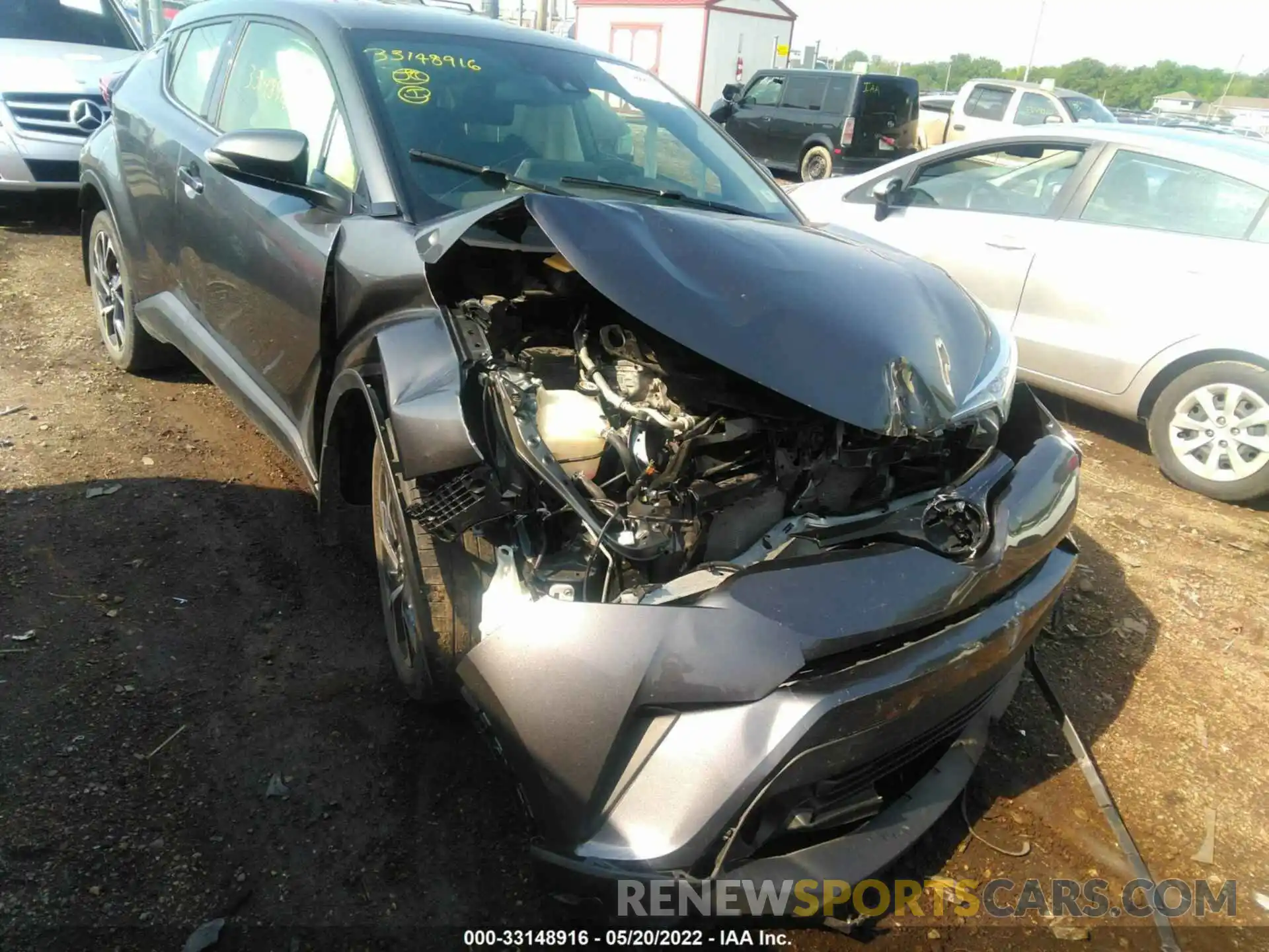 6 Photograph of a damaged car JTNKHMBX5K1014102 TOYOTA C-HR 2019