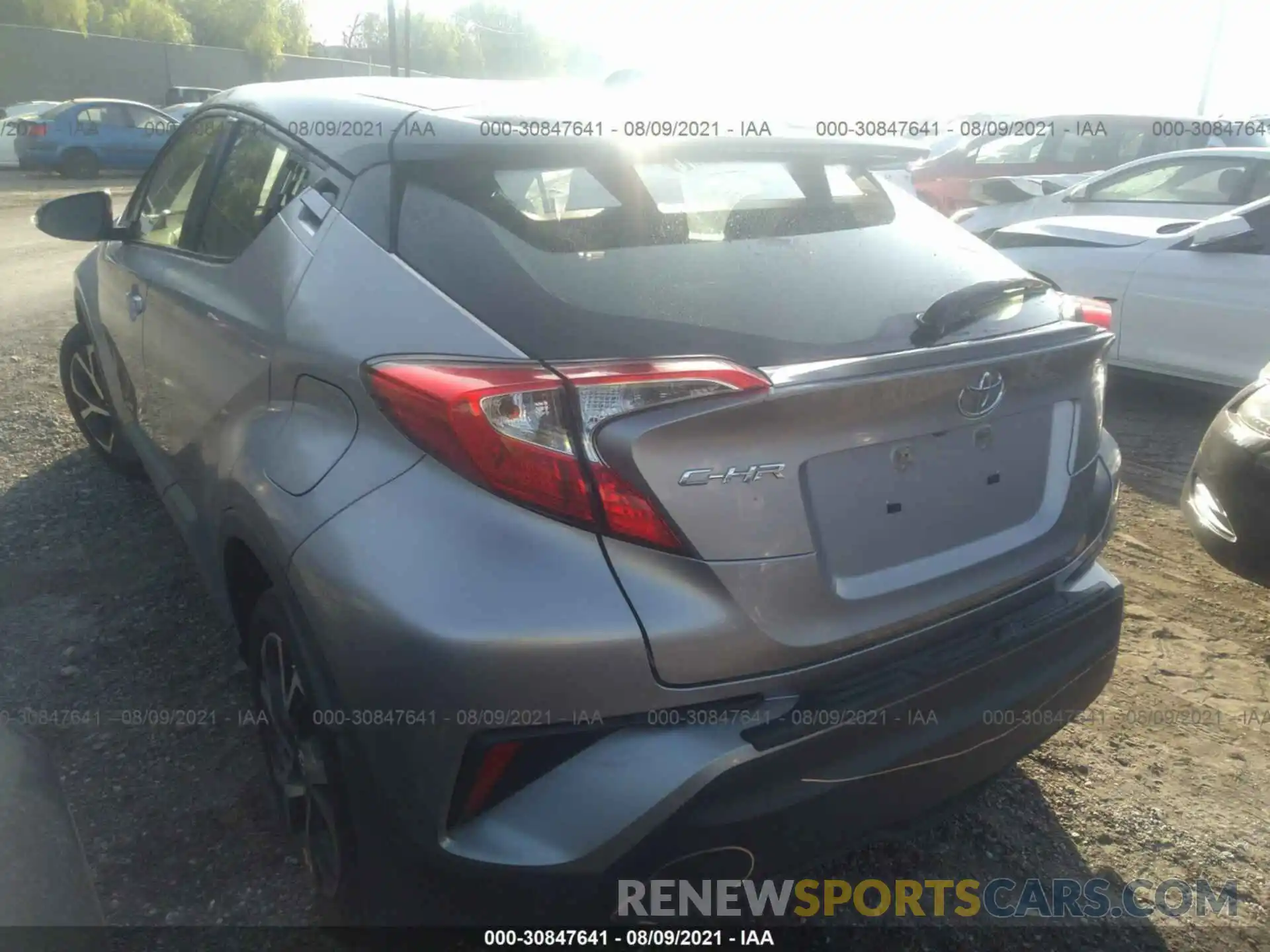 3 Photograph of a damaged car JTNKHMBX5K1014150 TOYOTA C-HR 2019