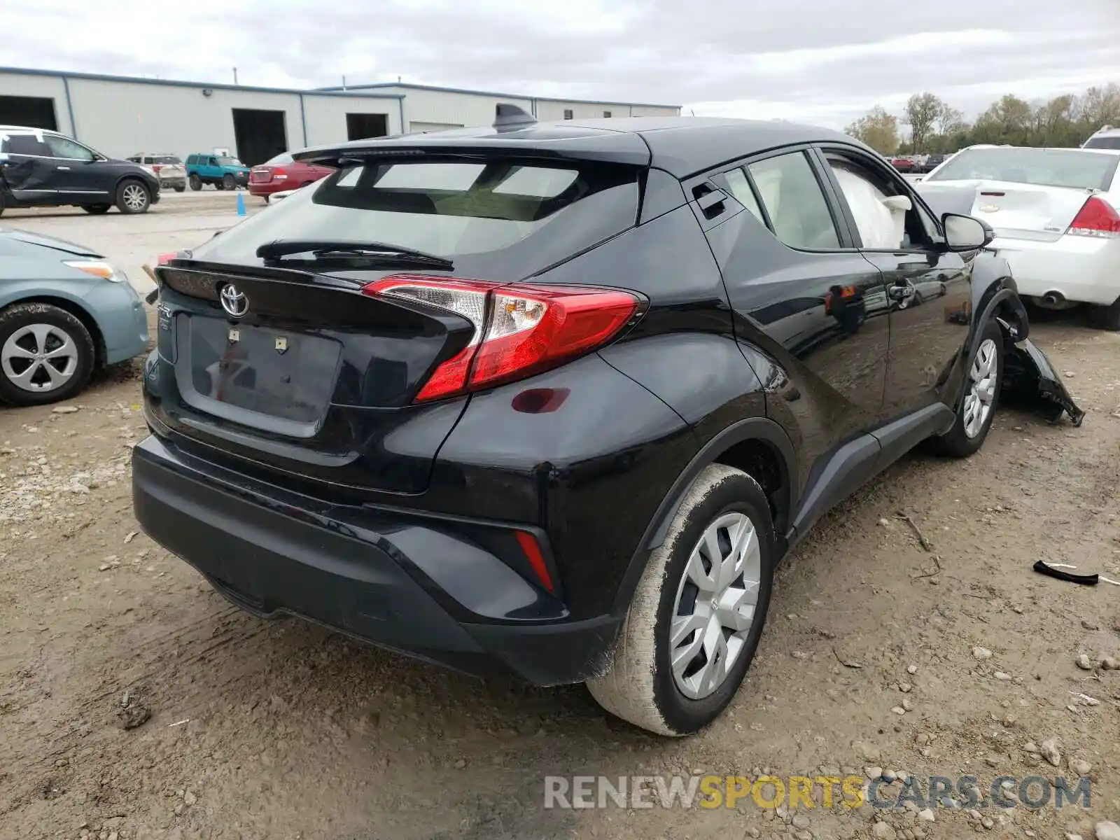 4 Photograph of a damaged car JTNKHMBX5K1015458 TOYOTA C-HR 2019