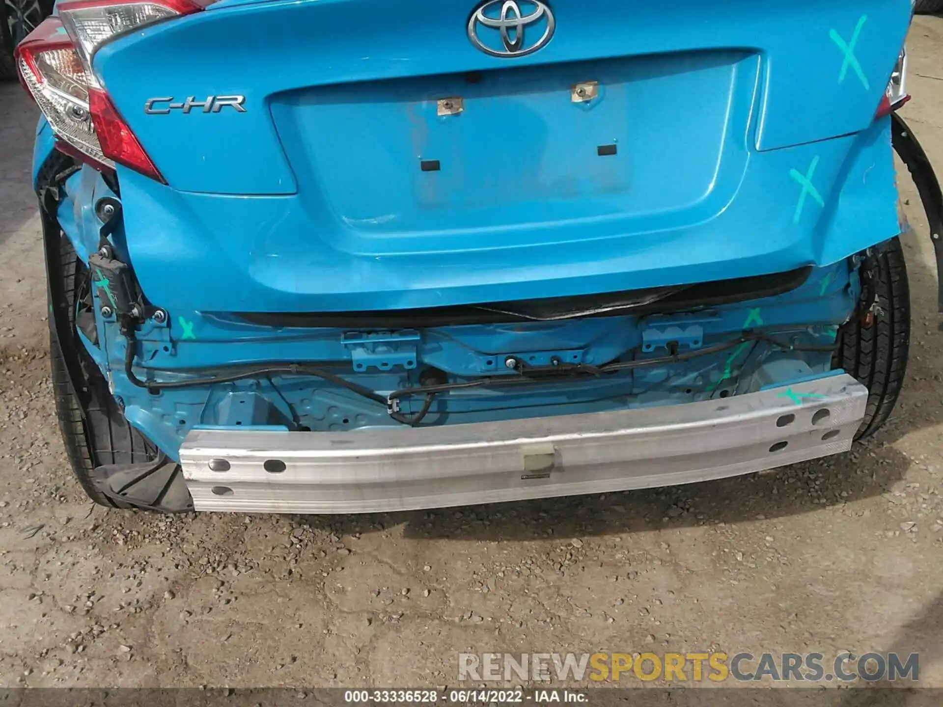 6 Photograph of a damaged car JTNKHMBX5K1016237 TOYOTA C-HR 2019