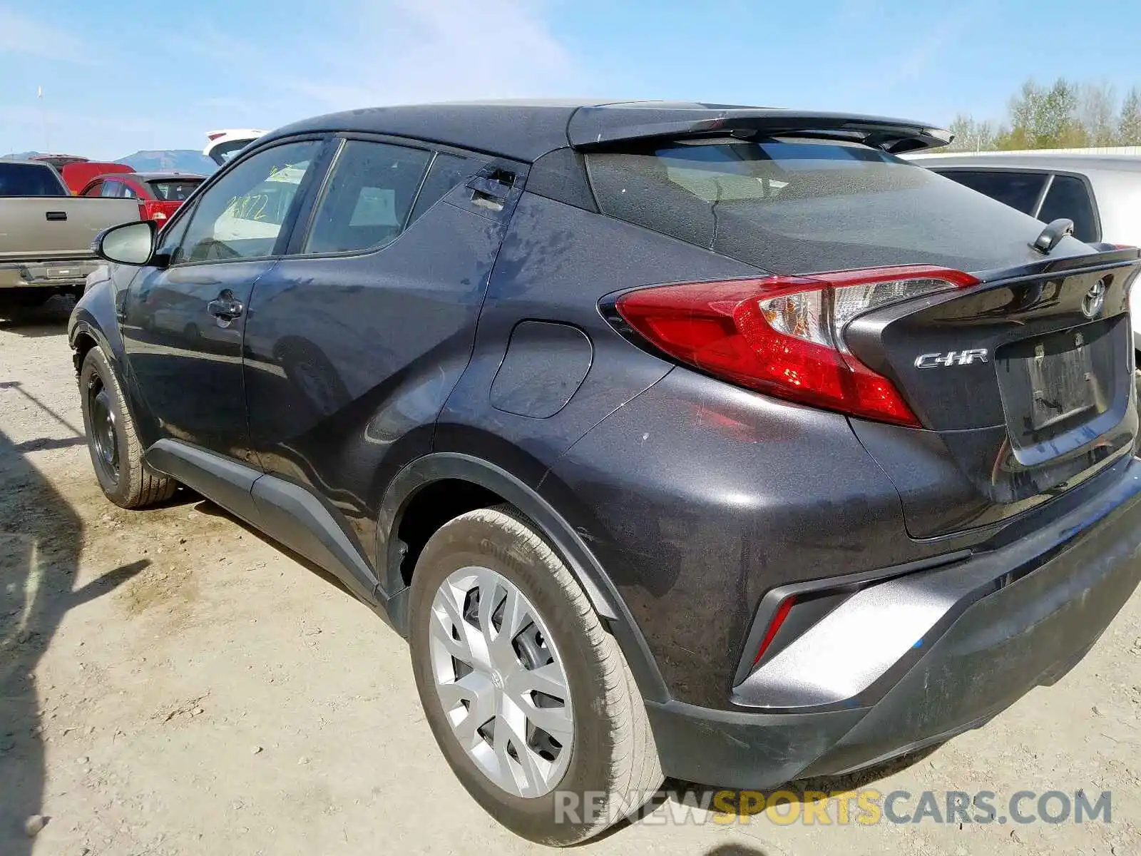 3 Photograph of a damaged car JTNKHMBX5K1016397 TOYOTA C-HR 2019