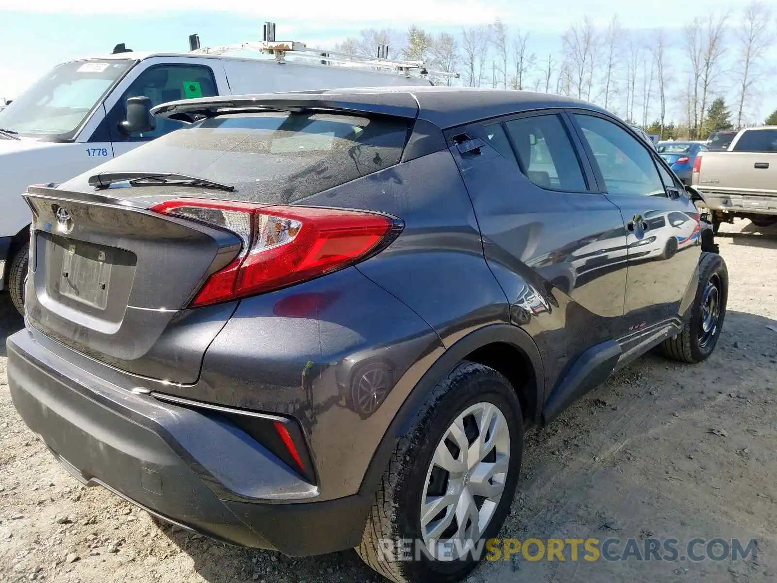 4 Photograph of a damaged car JTNKHMBX5K1016397 TOYOTA C-HR 2019