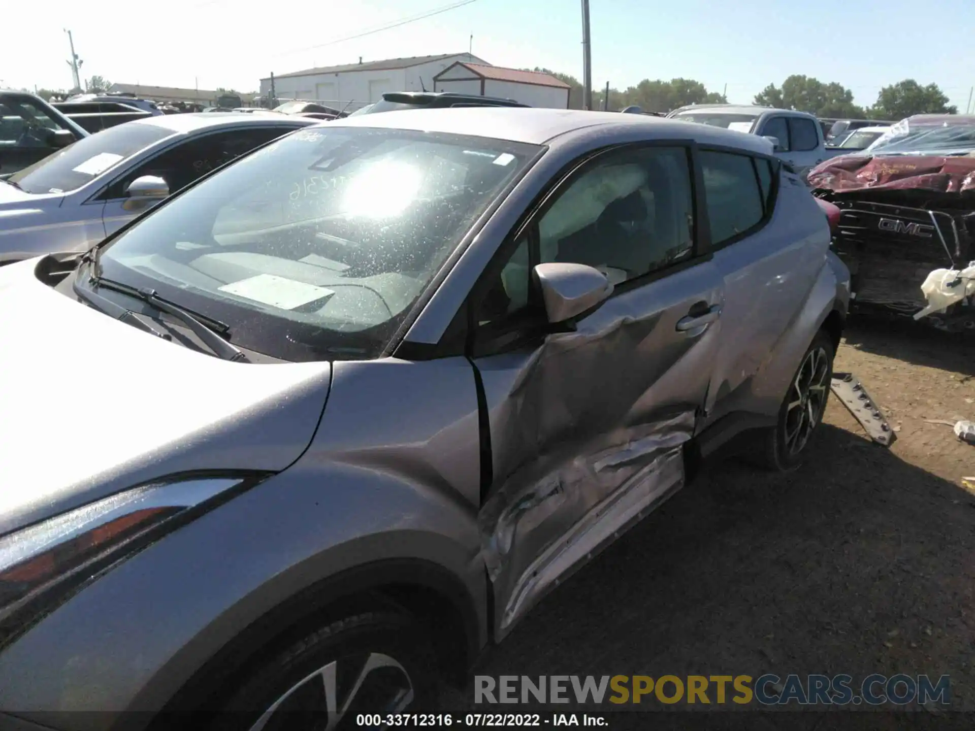 6 Photograph of a damaged car JTNKHMBX5K1016450 TOYOTA C-HR 2019