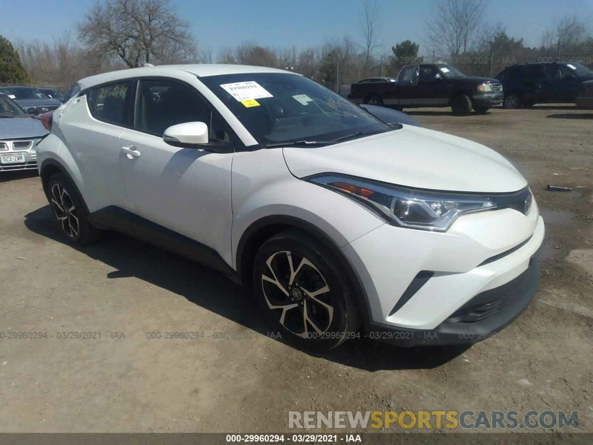 1 Photograph of a damaged car JTNKHMBX5K1016769 TOYOTA C-HR 2019