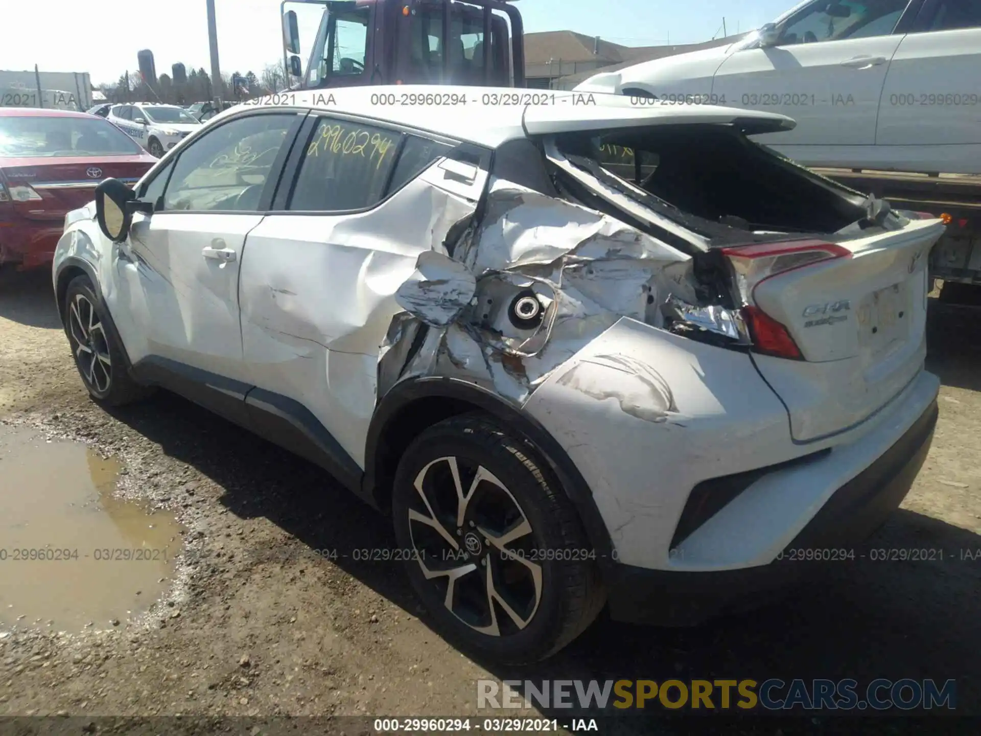 3 Photograph of a damaged car JTNKHMBX5K1016769 TOYOTA C-HR 2019